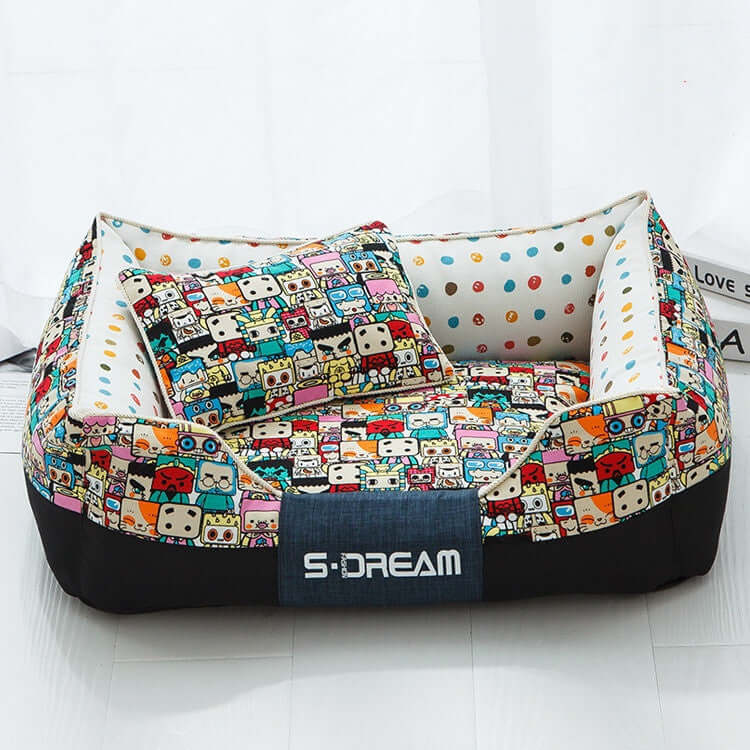 FREDOPETS Cozy Pet House Bed Mat