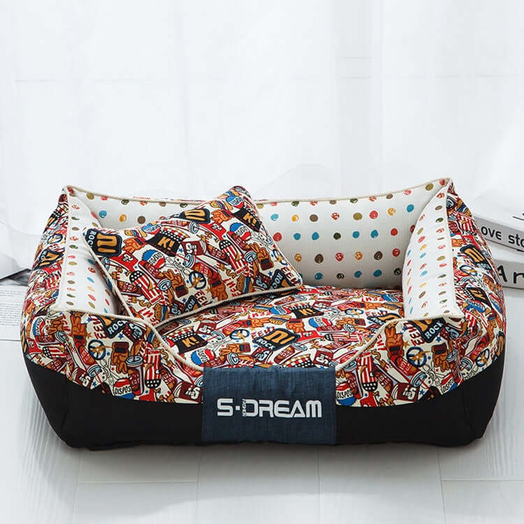 FREDOPETS Cozy Pet House Bed Mat