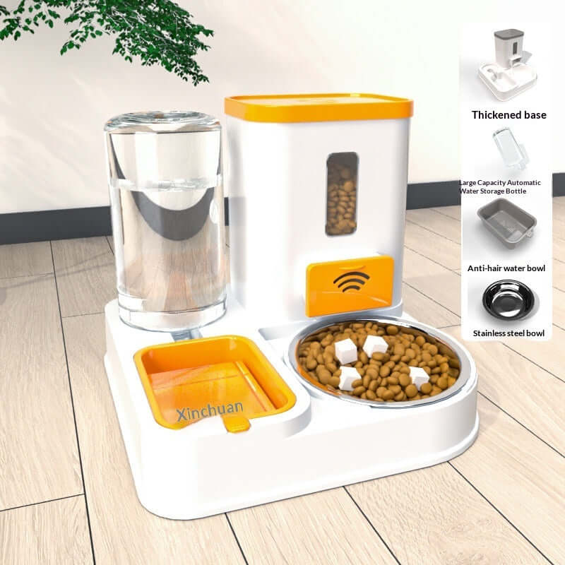 FREDOPETS Pet Feeding and Drinking Station Bowl