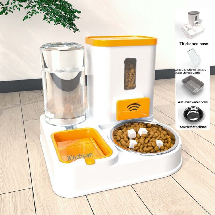 FREDOPETS Pet Feeding and Drinking Station Bowl