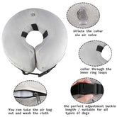 FREDOPETS Inflatable Pet Protective Collar