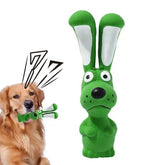 FREDOPETS Latex Hippo Squeaky Dog Toy