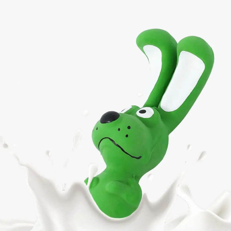 FREDOPETS Latex Hippo Squeaky Dog Toy