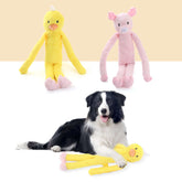 FREDOPETS Plush Squeaky Dog Companion Toy