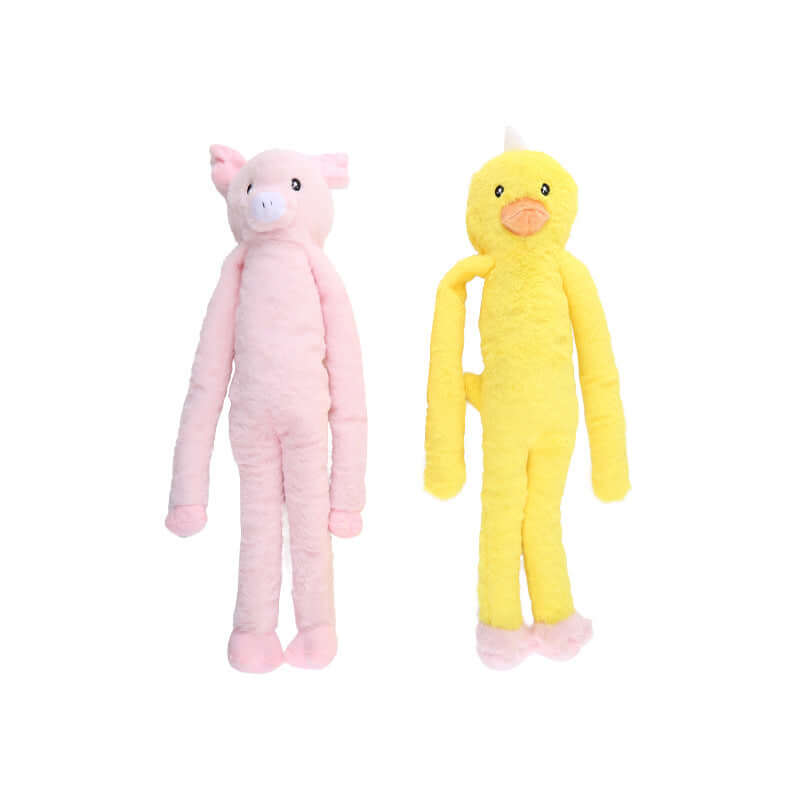 FREDOPETS Plush Squeaky Dog Companion Toy