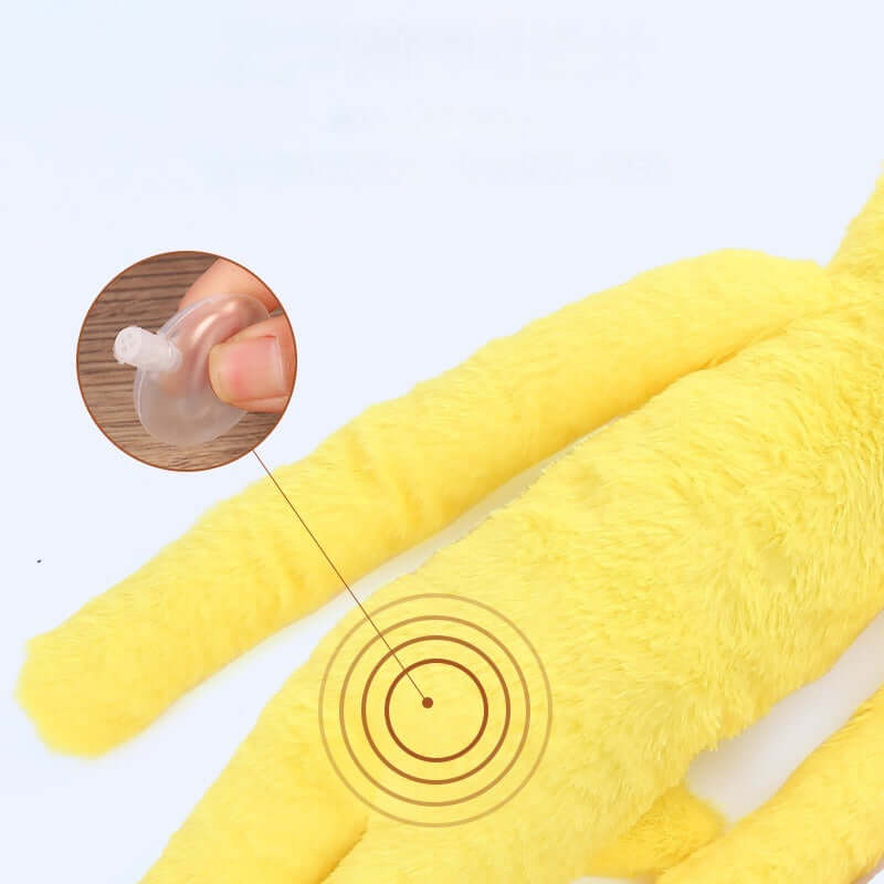 FREDOPETS Plush Squeaky Dog Companion Toy