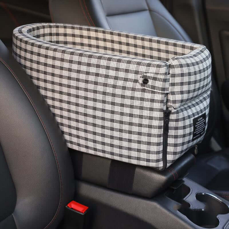 FREDOPETS Portable Pet Car Seat Booster Bed for Small Dogs and Cats