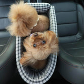 FREDOPETS Portable Pet Car Seat Booster Bed for Small Dogs and Cats