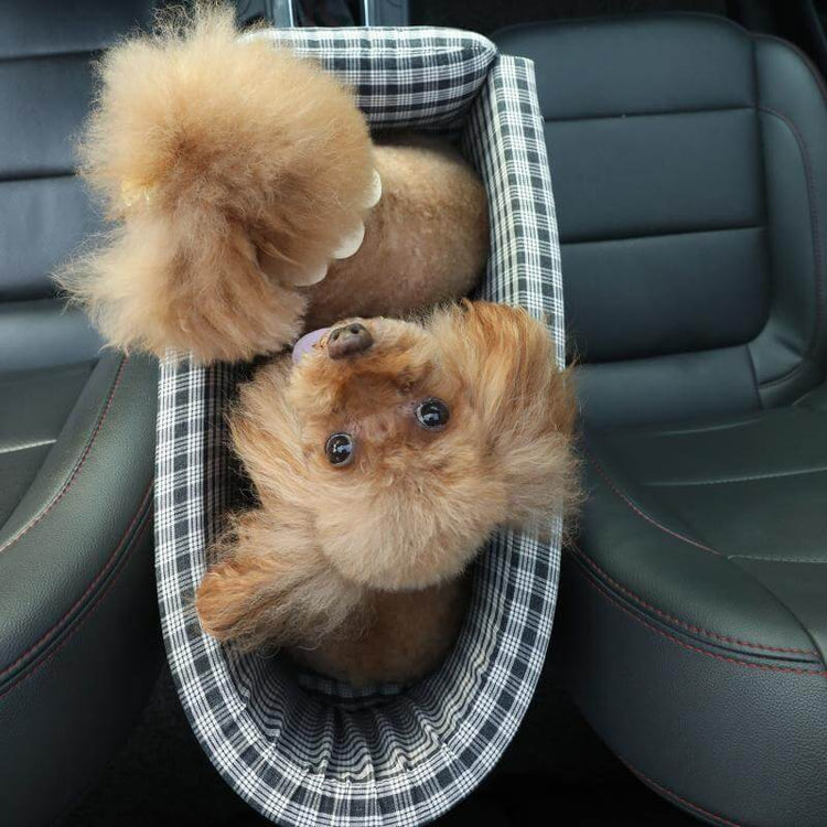 FREDOPETS Portable Pet Car Seat Booster Bed for Small Dogs and Cats