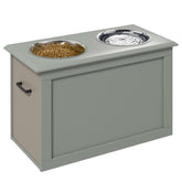 FREDOPETS Raised Pet Feeding Station with Bowls