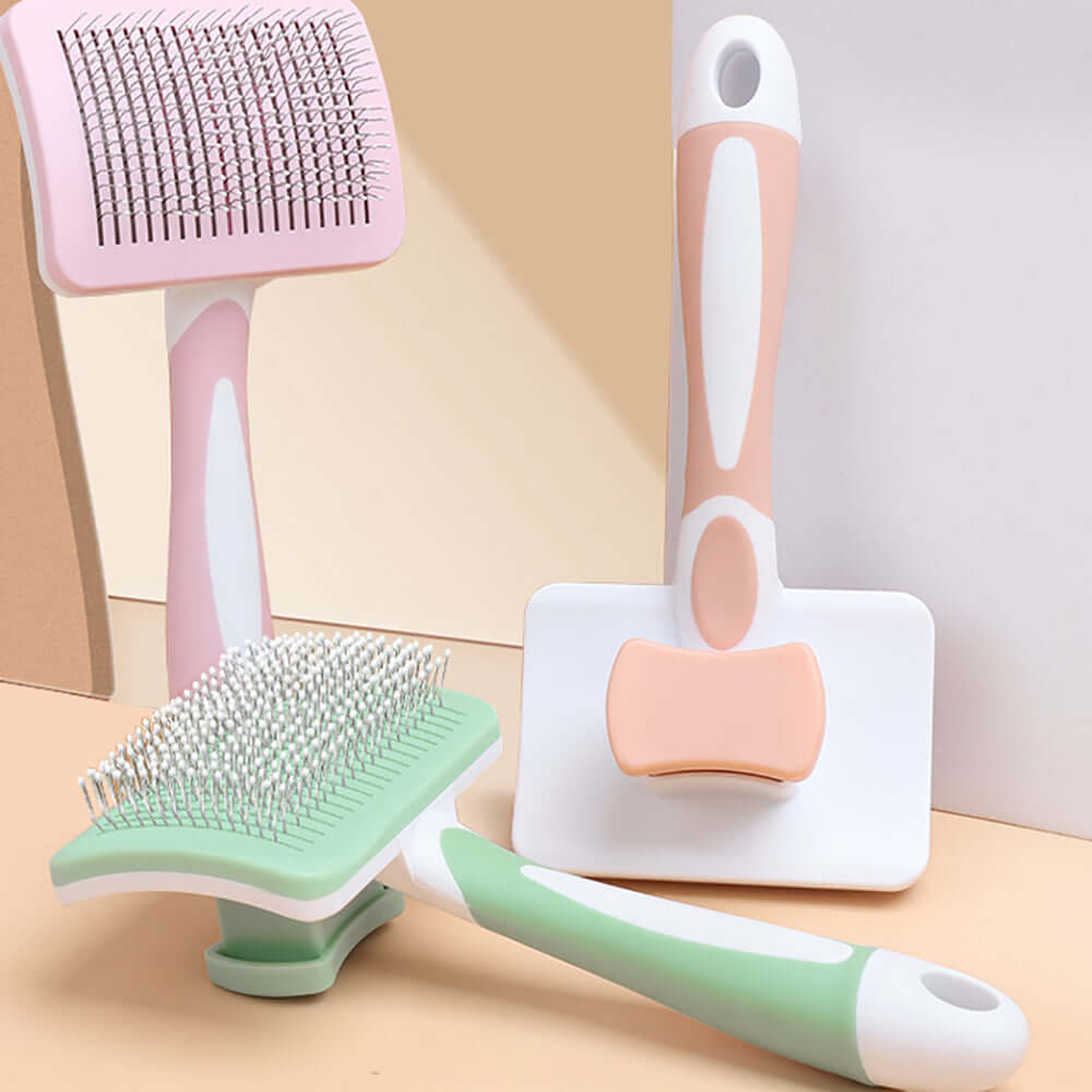 FREDOPETS Self Cleaning Slicker Brush