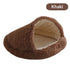FREDOPETS Semi-Enclosed Shell Pet Bed