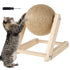 FREDOPETS Sisal Cat Scratching Ball Toy