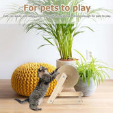 FREDOPETS Sisal Cat Scratching Ball Toy