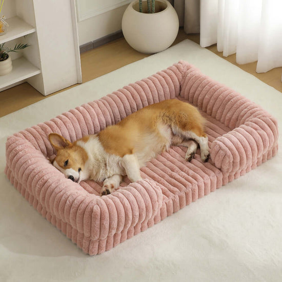 FREDOPETS Warm Large Dog Bed Pet Mat