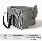 FREDOPETS Car Kennel Pet Travel Car Seat