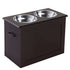 FREDOPETS Raised Pet Feeding Station Coffee