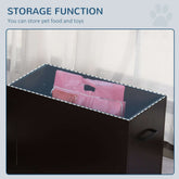FREDOPETS Raised Pet Feeding Station Coffee
